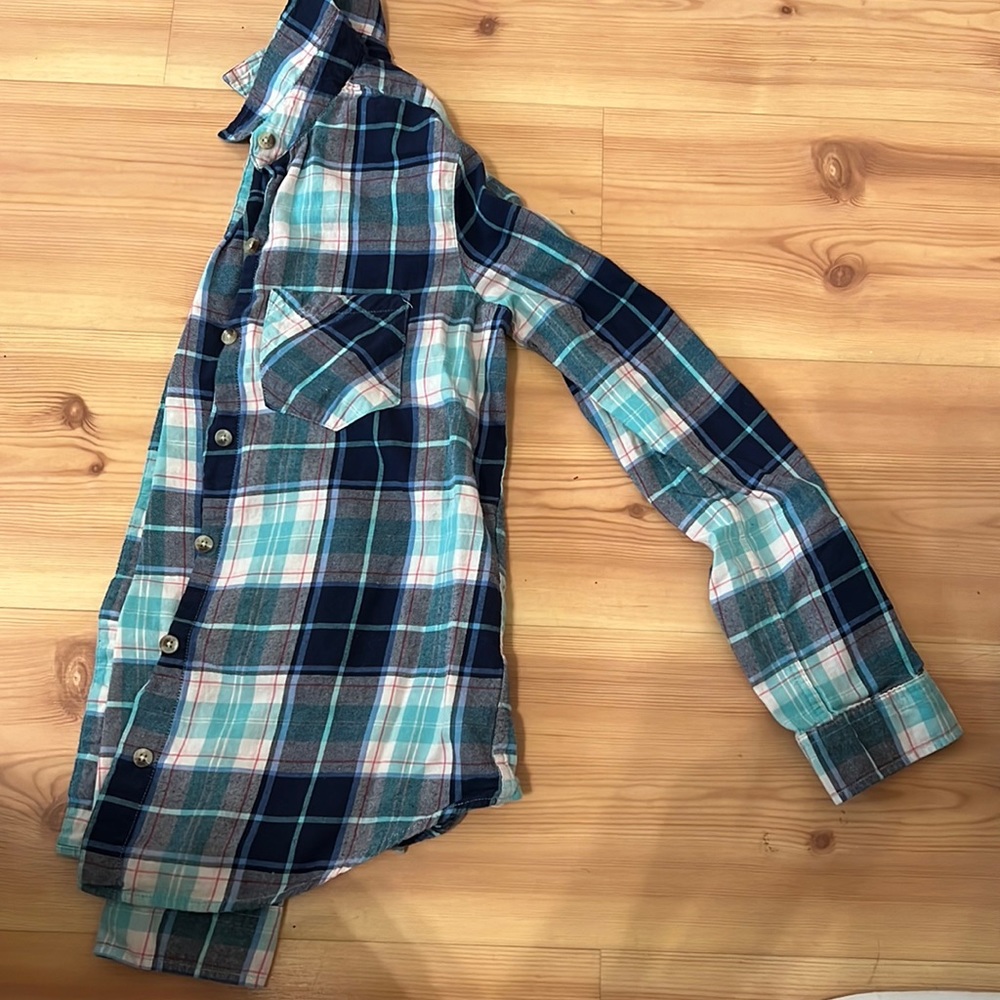 Blue flannel